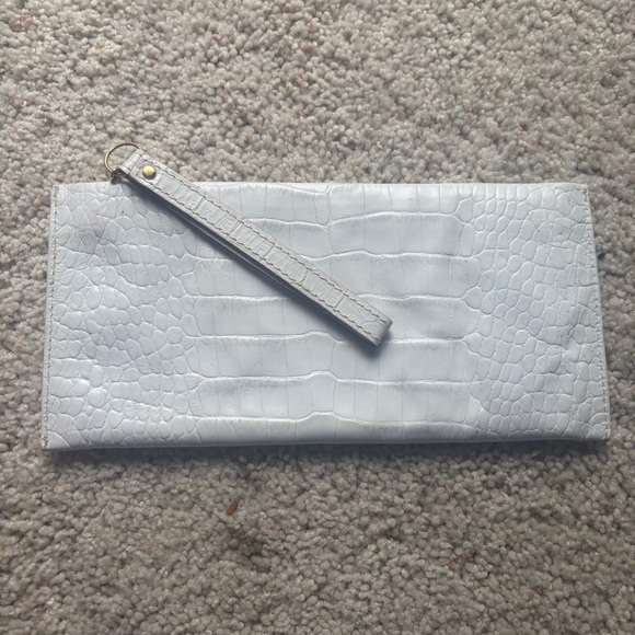 Kate Spade New York Leather Embossed Wristlet Clutch - Picture 3 of 4